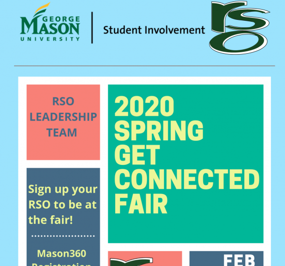 2020 Spring get connected fair | poster